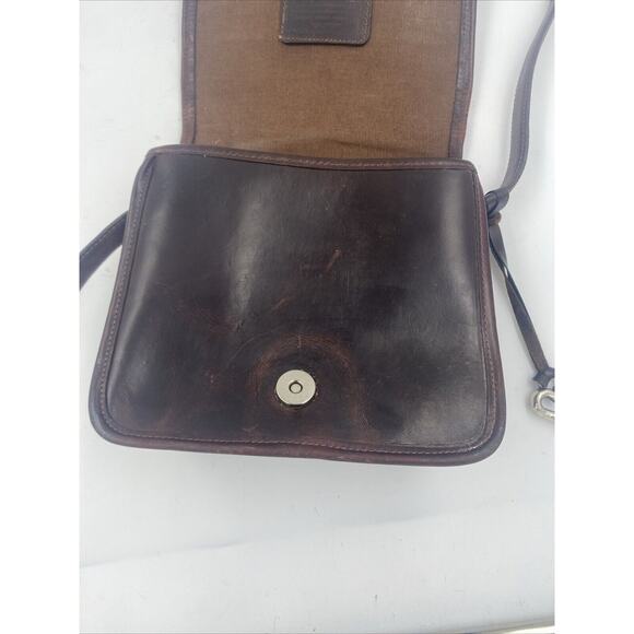 Vintage Brighton Leather Pebbled Brown Croc Embossed Shoulder Bag Purse - Picture 5 of 15